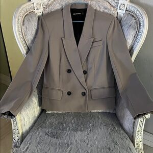 [BLANKNYC]R DOUBLE-Breasted Gray Blazer